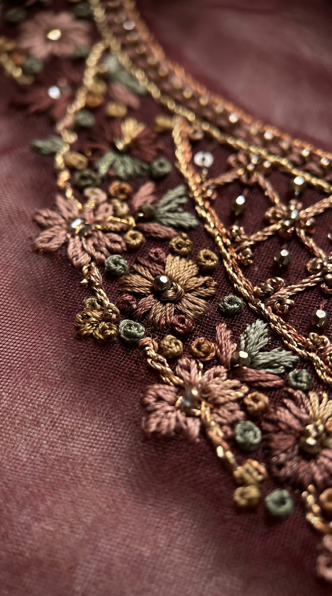 Formal Made to Order Embroidered Dupatta
