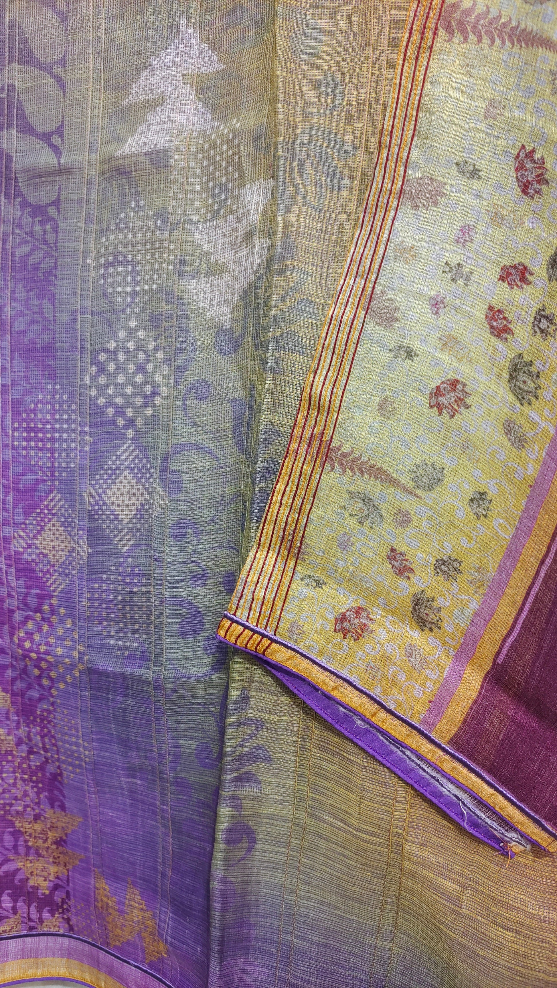 Semi Stitched linen kota Short Tunic (Copy) VISHAL KAPUR STUDIO