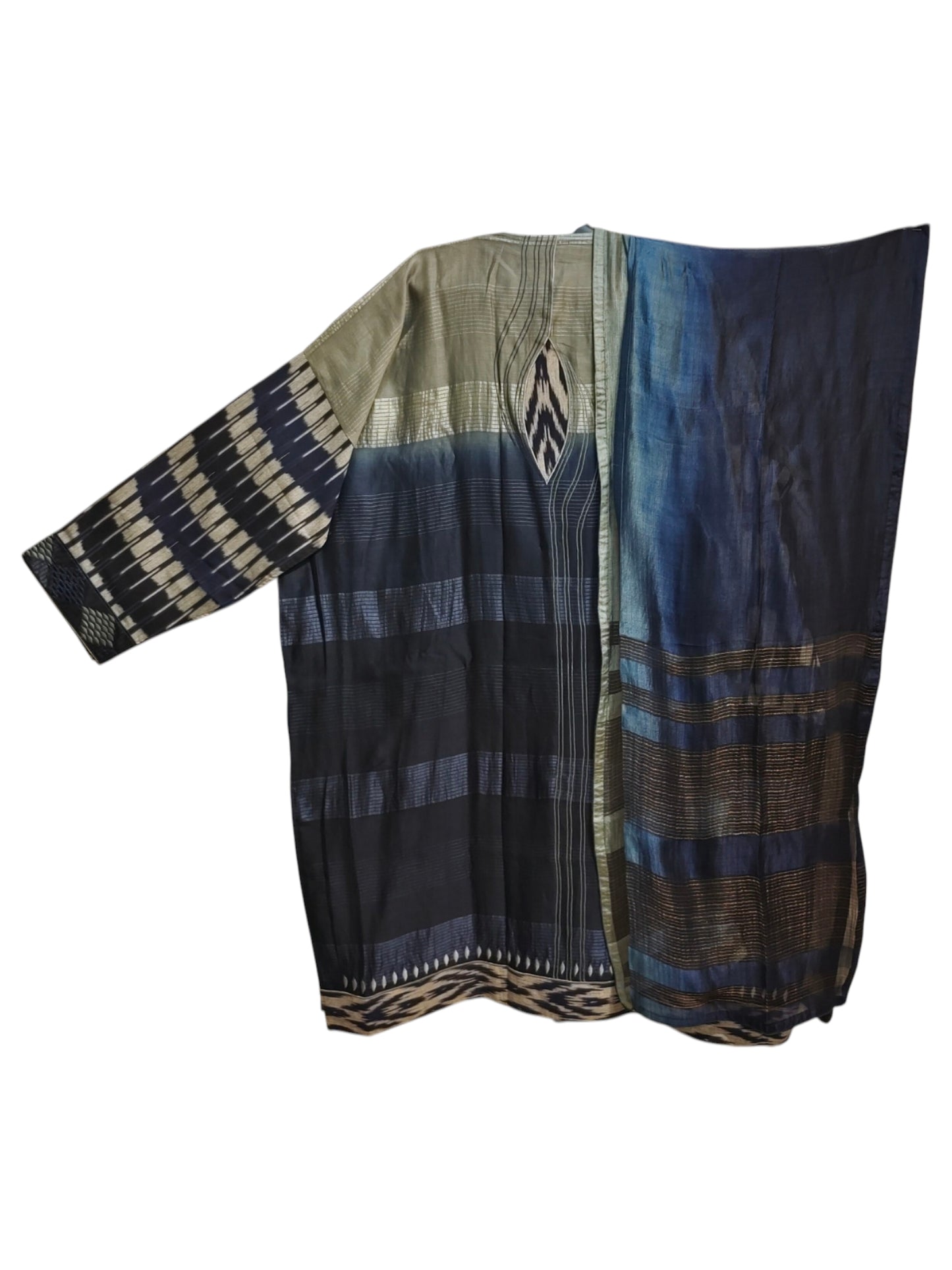 Semi Stitched Chanderi Formal Suitset