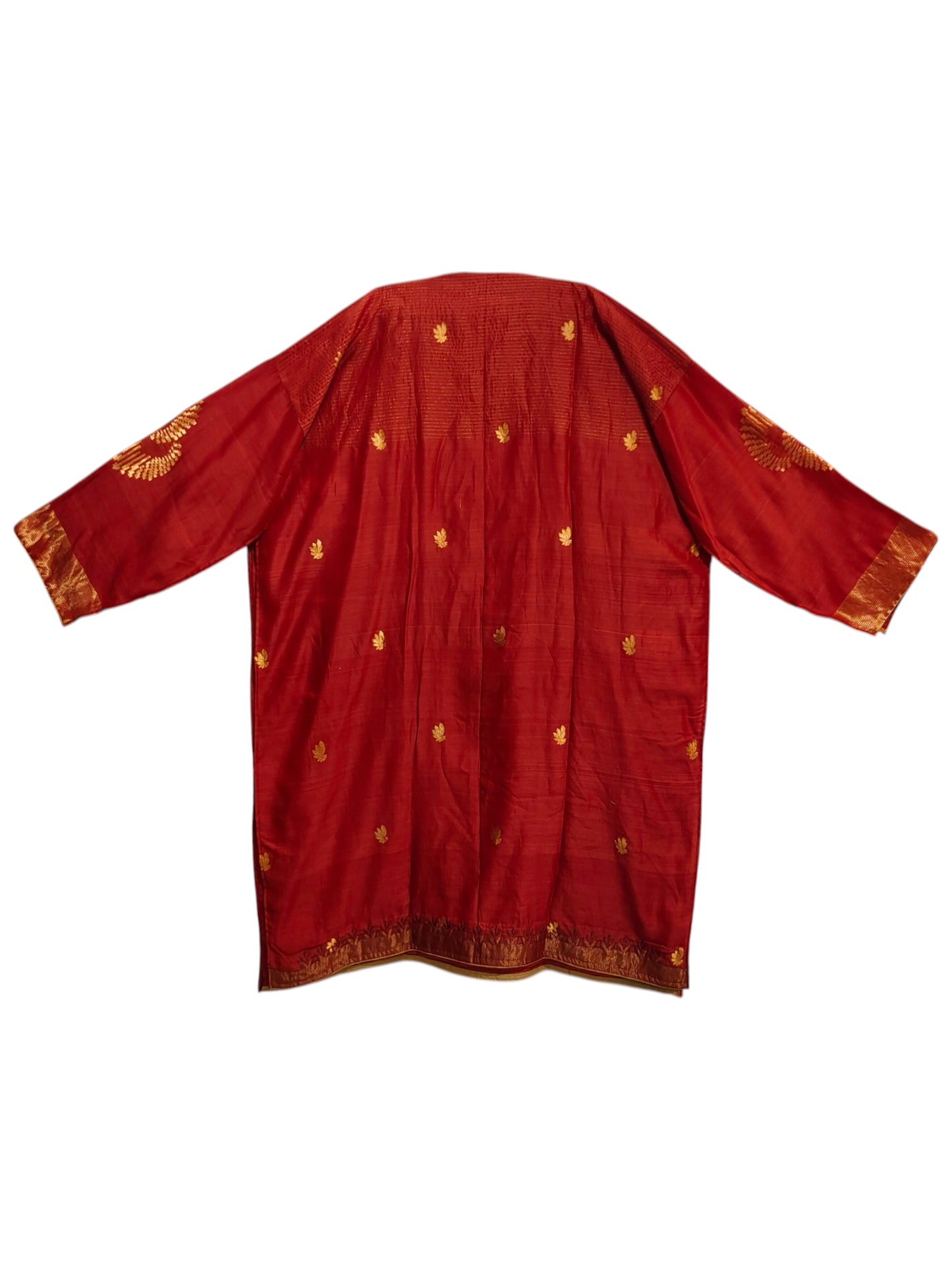 Semi Stitched Chanderi Formal kurta