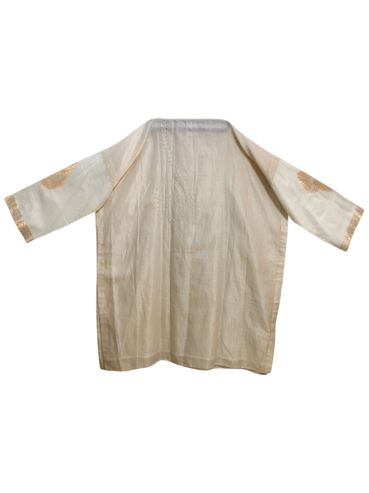 Semi Stitched Chanderi Formal Suitset