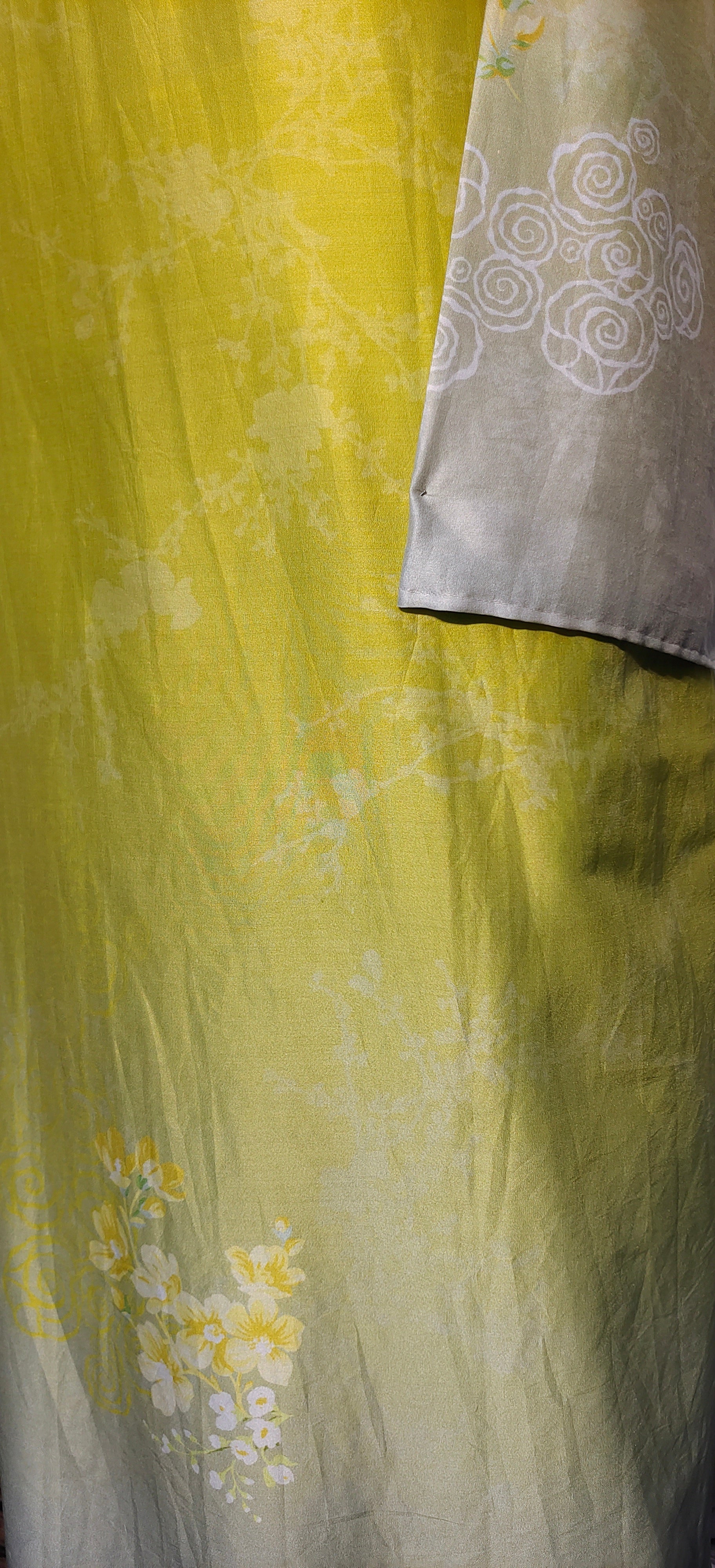 Semi Stitched Chanderi Casual Suitset VISHAL KAPUR