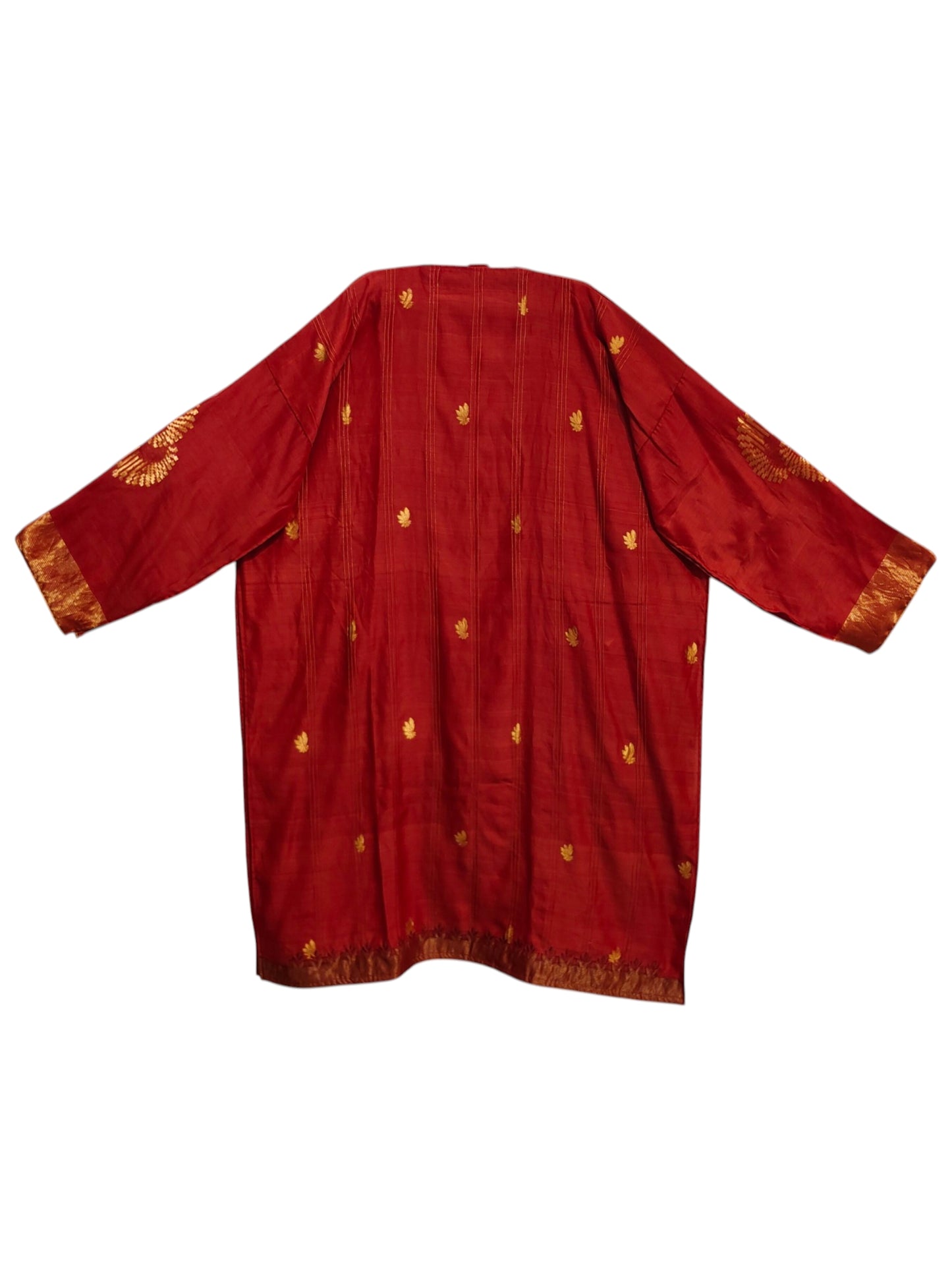 Semi Stitched Chanderi Formal kurta