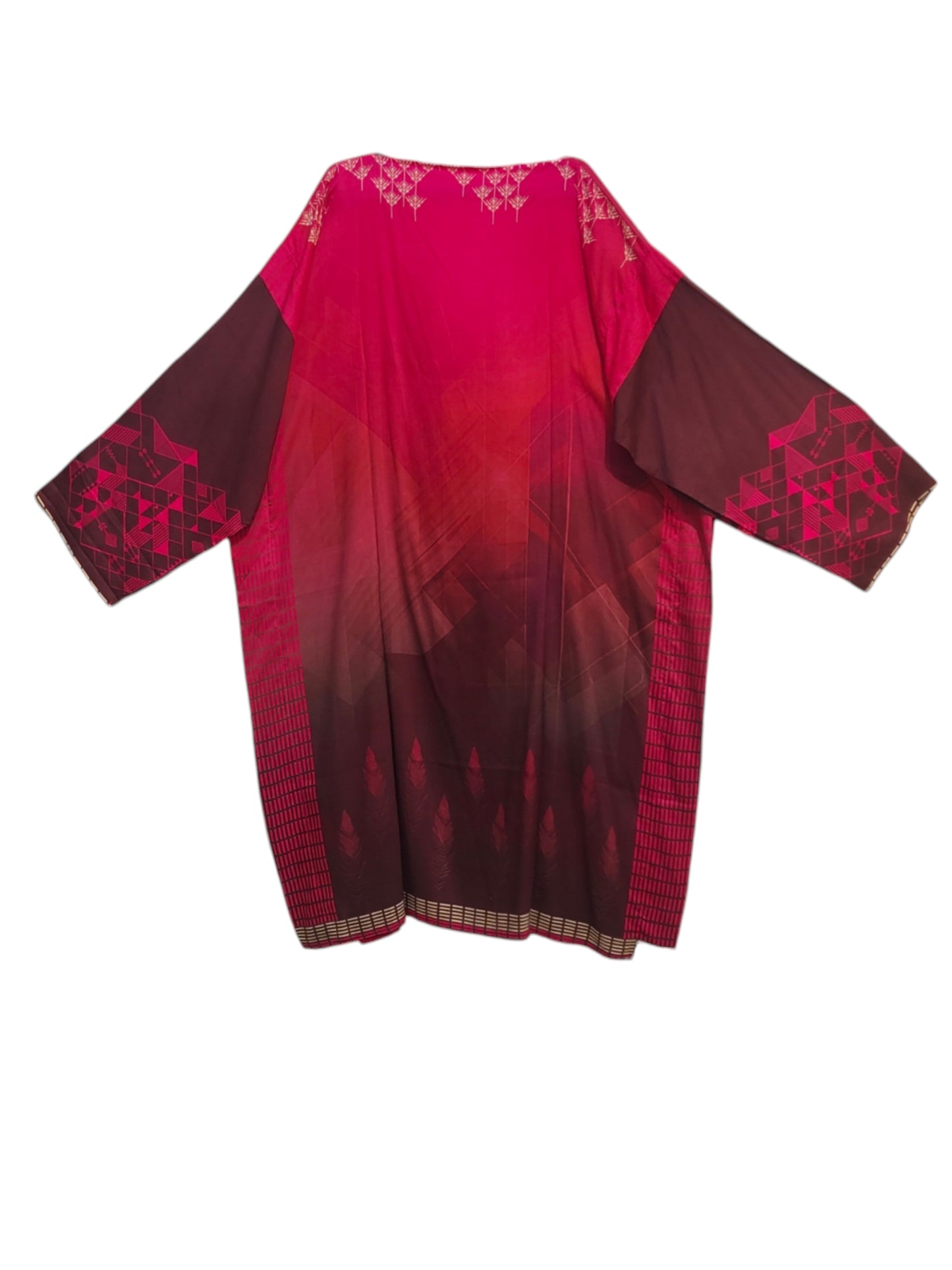 Semi Stitched Chanderi Casual Suitset