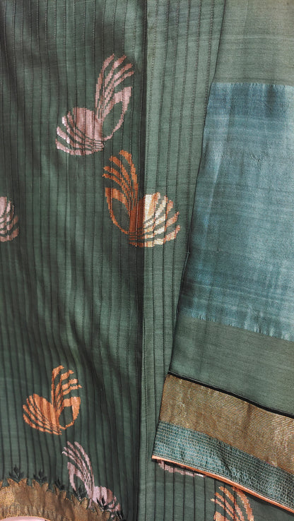 Indowestern chanderi formal coordset