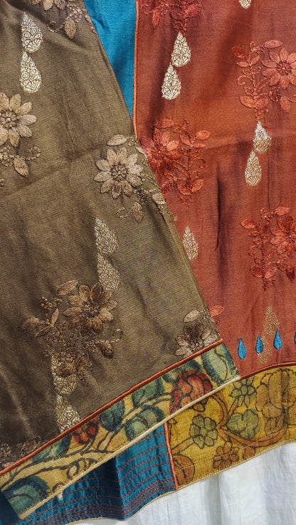 Stitched Chanderi Ɓlouse