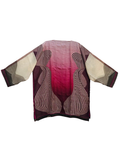 Semi Stitched linen kota Short Tunic
