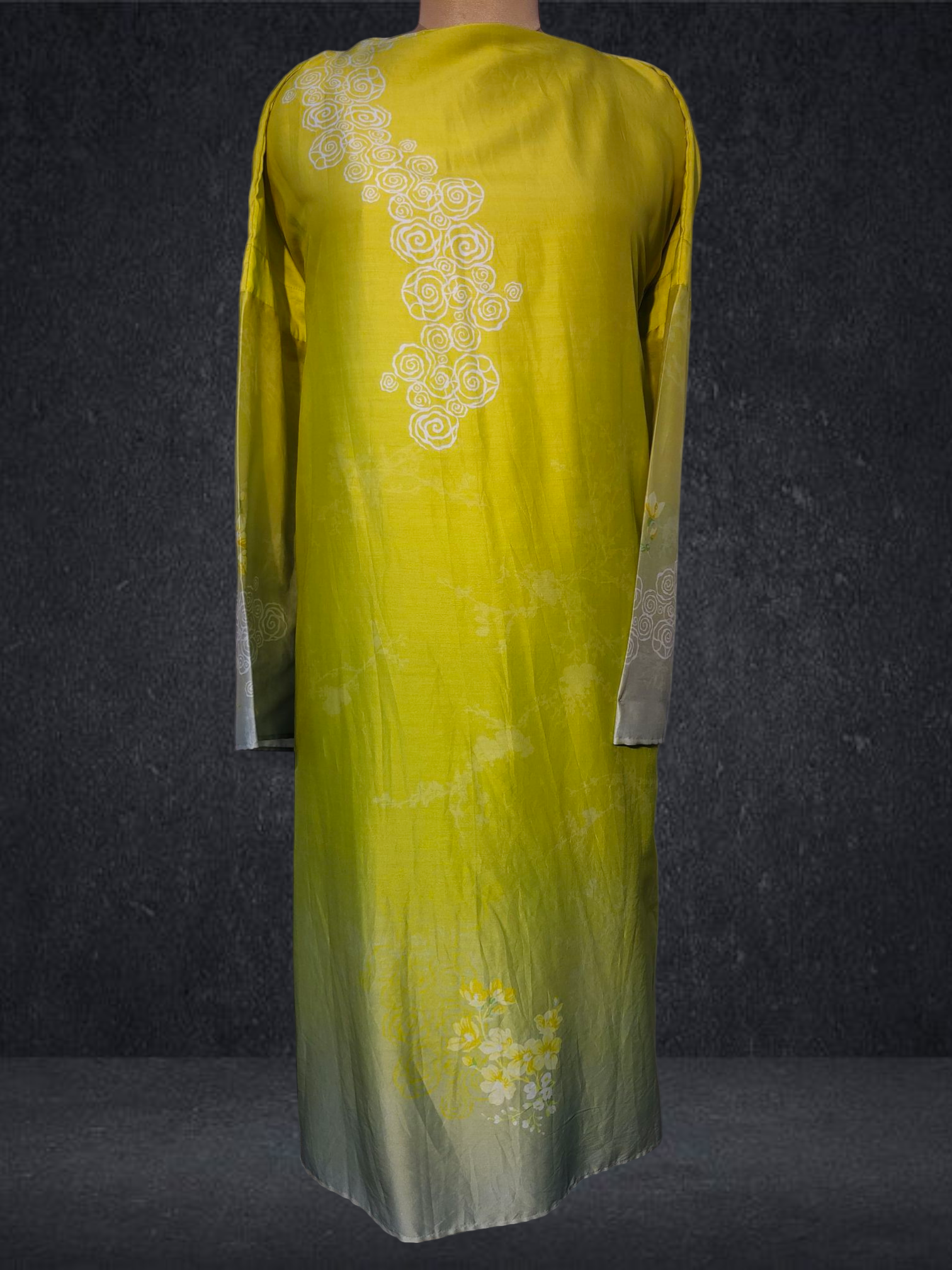 Semi Stitched Chanderi Casual Suitset VISHAL KAPUR