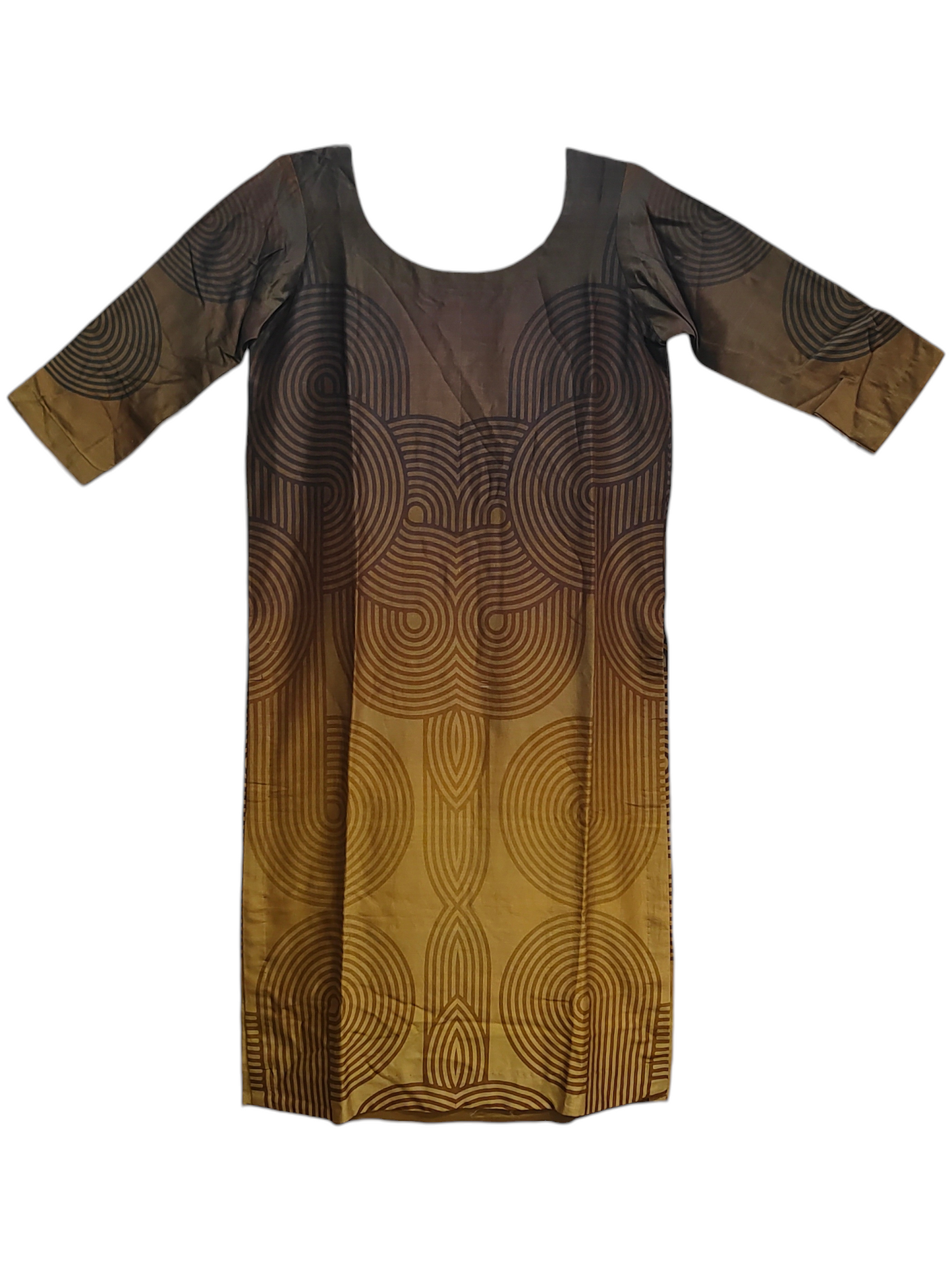 Stitched Casual Chanderi Kurta