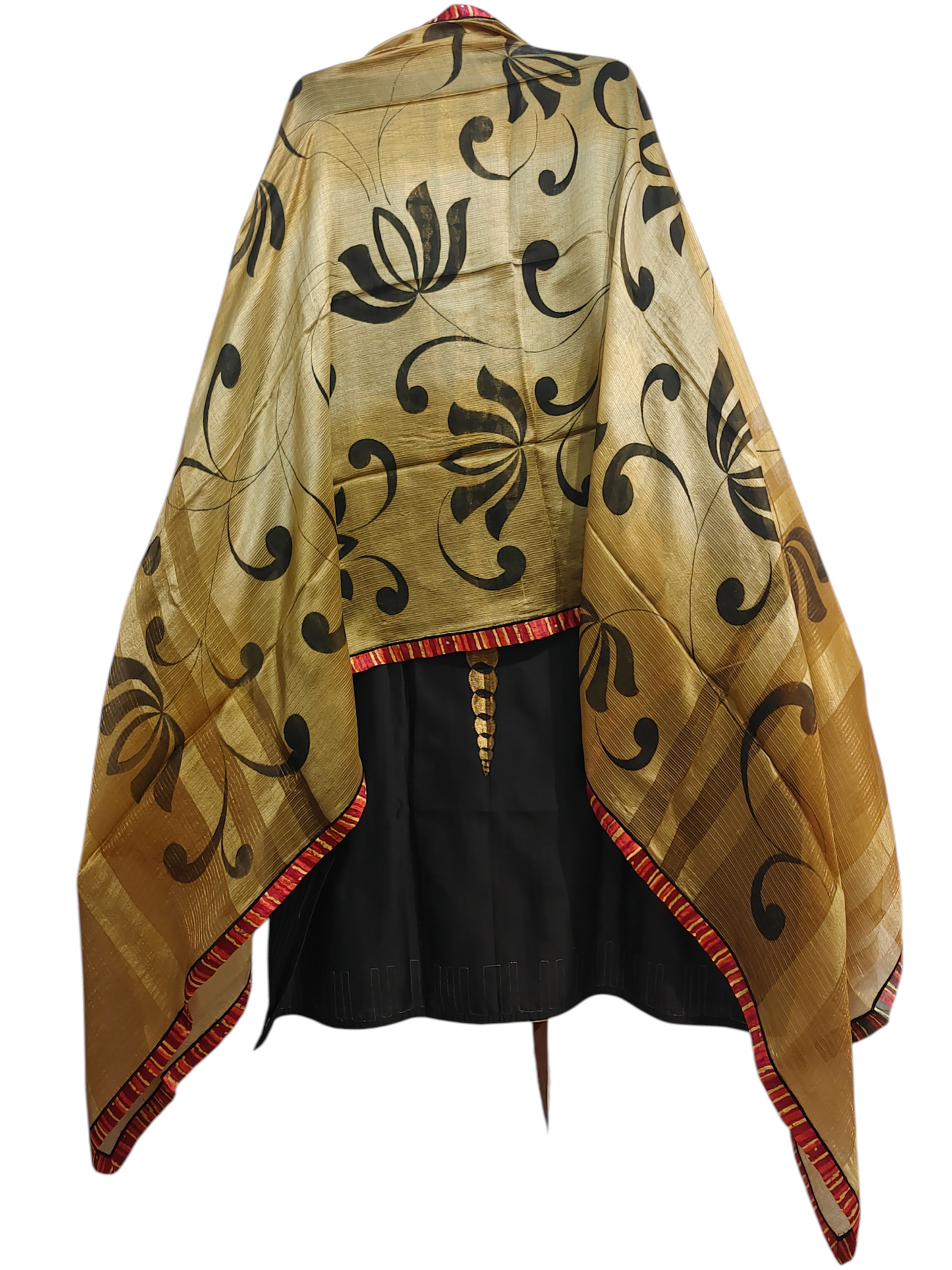 Semi Stitched Formal chanderi Suitset