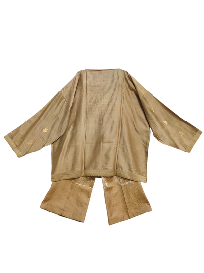 Indowestern chanderi formal coordset