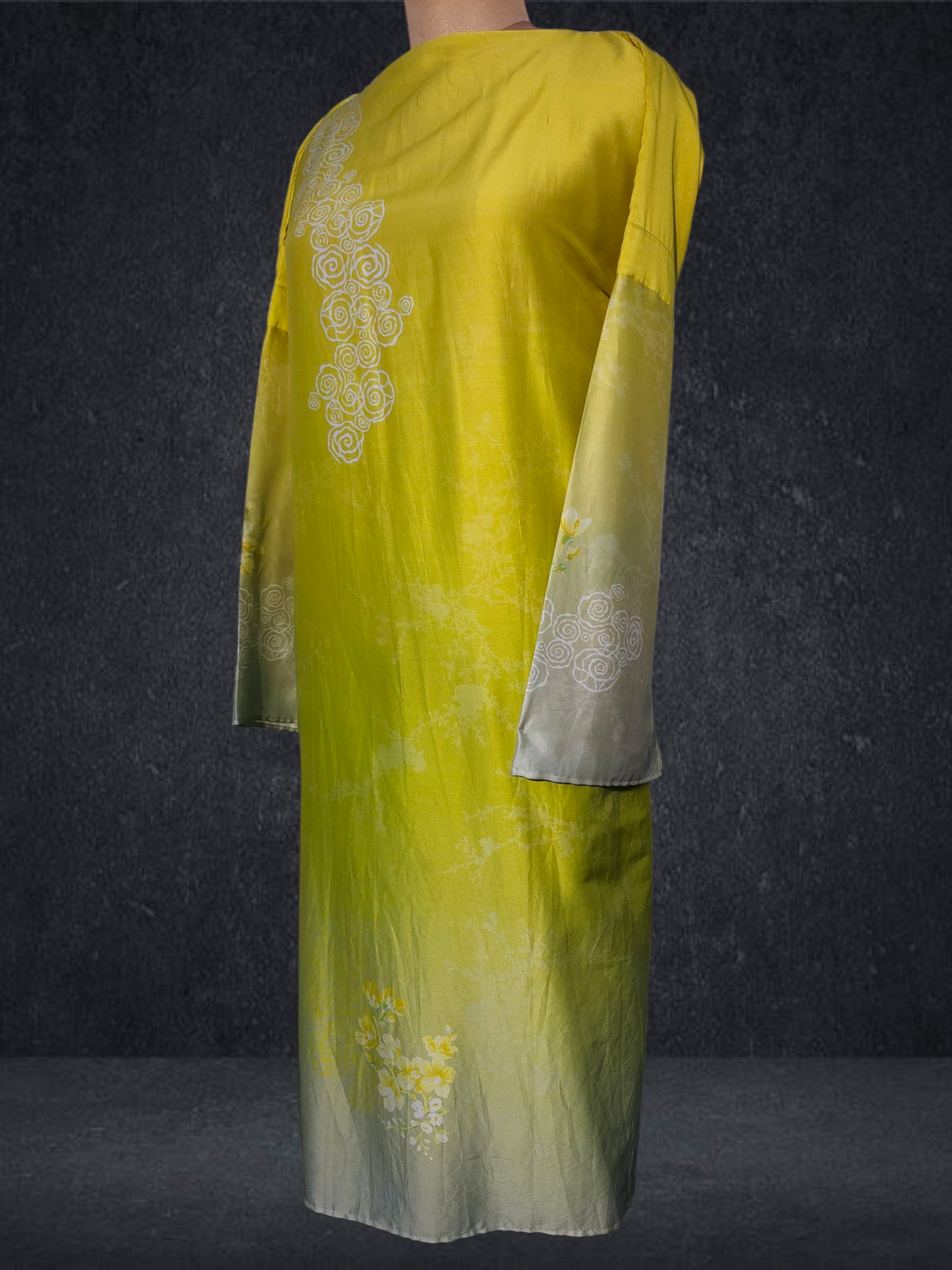 Semi Stitched Chanderi Casual Suitset VISHAL KAPUR