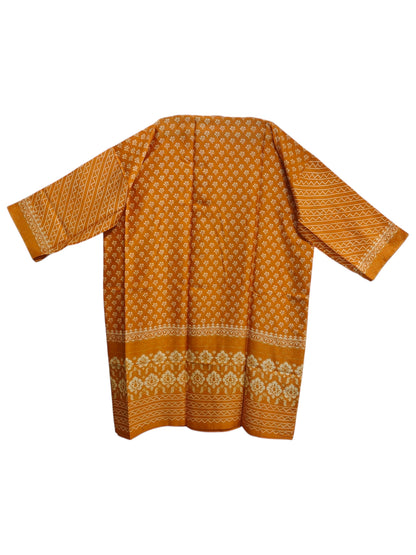 Semi Stitched Chanderi Casual kurta