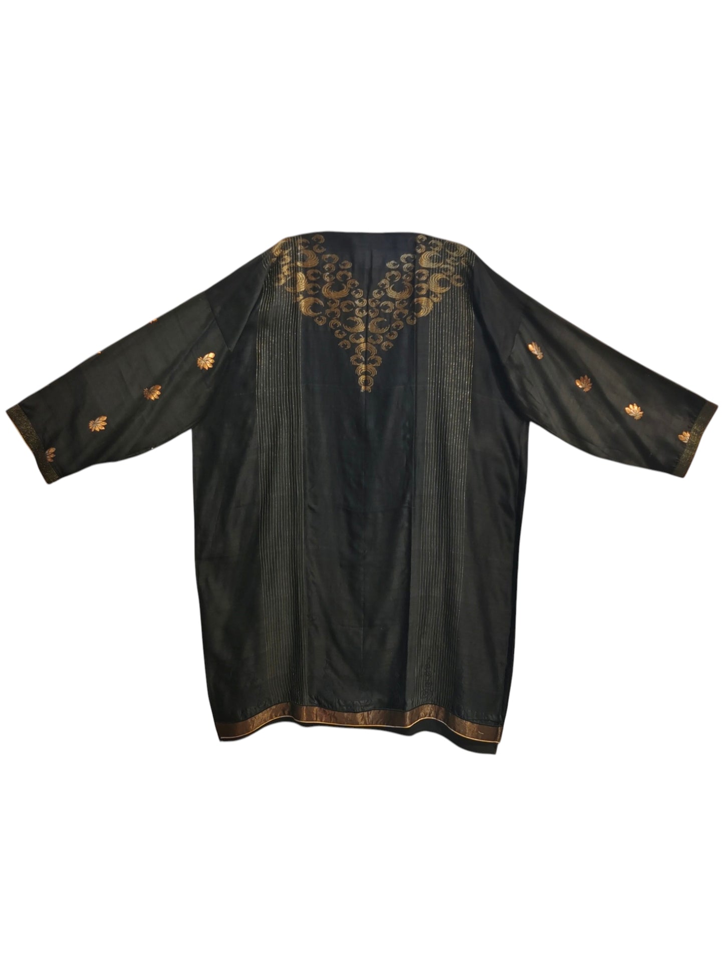 Semi Stitched Chanderi Formal Suitset