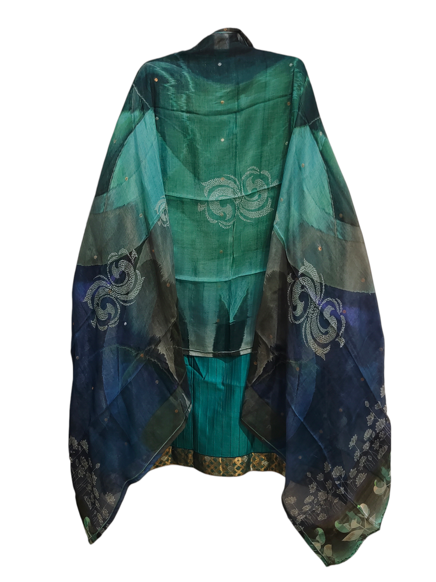 Semi Stitched Formal chanderi Suitset