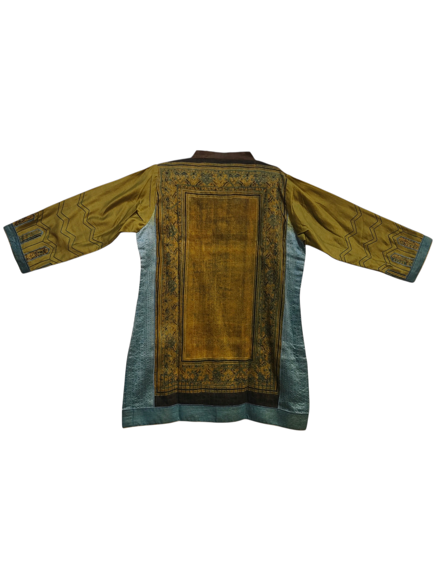 Stitched Chanderi  Tunic ready size 42