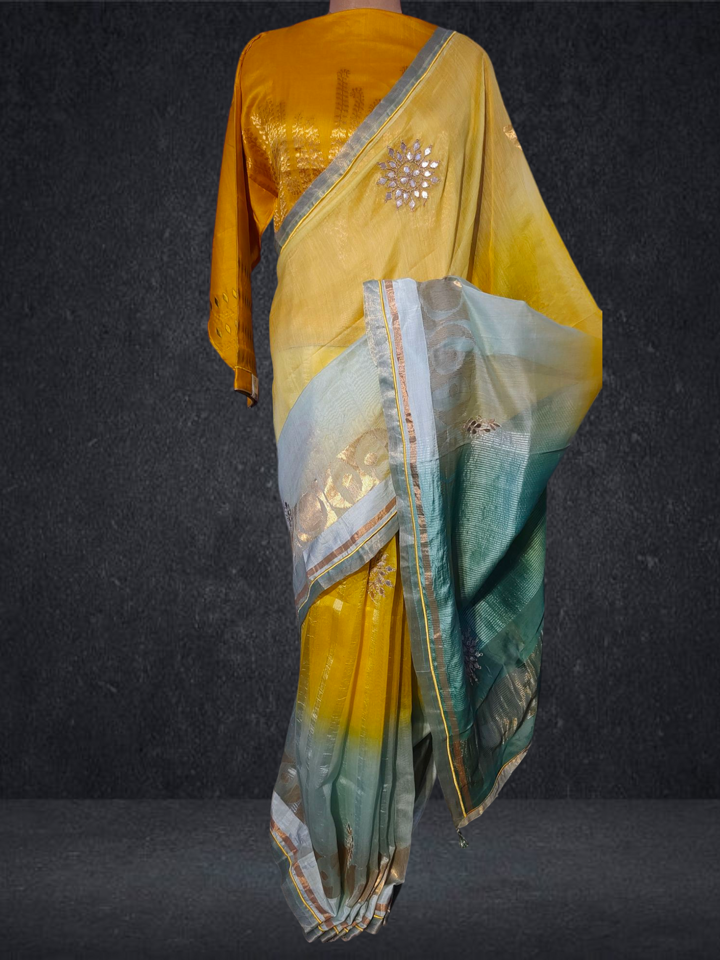 Formal Silk Chanderi Saree VISHAL KAPUR STUDIO