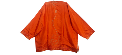 Formal chanderi Embroidered Indowestern set