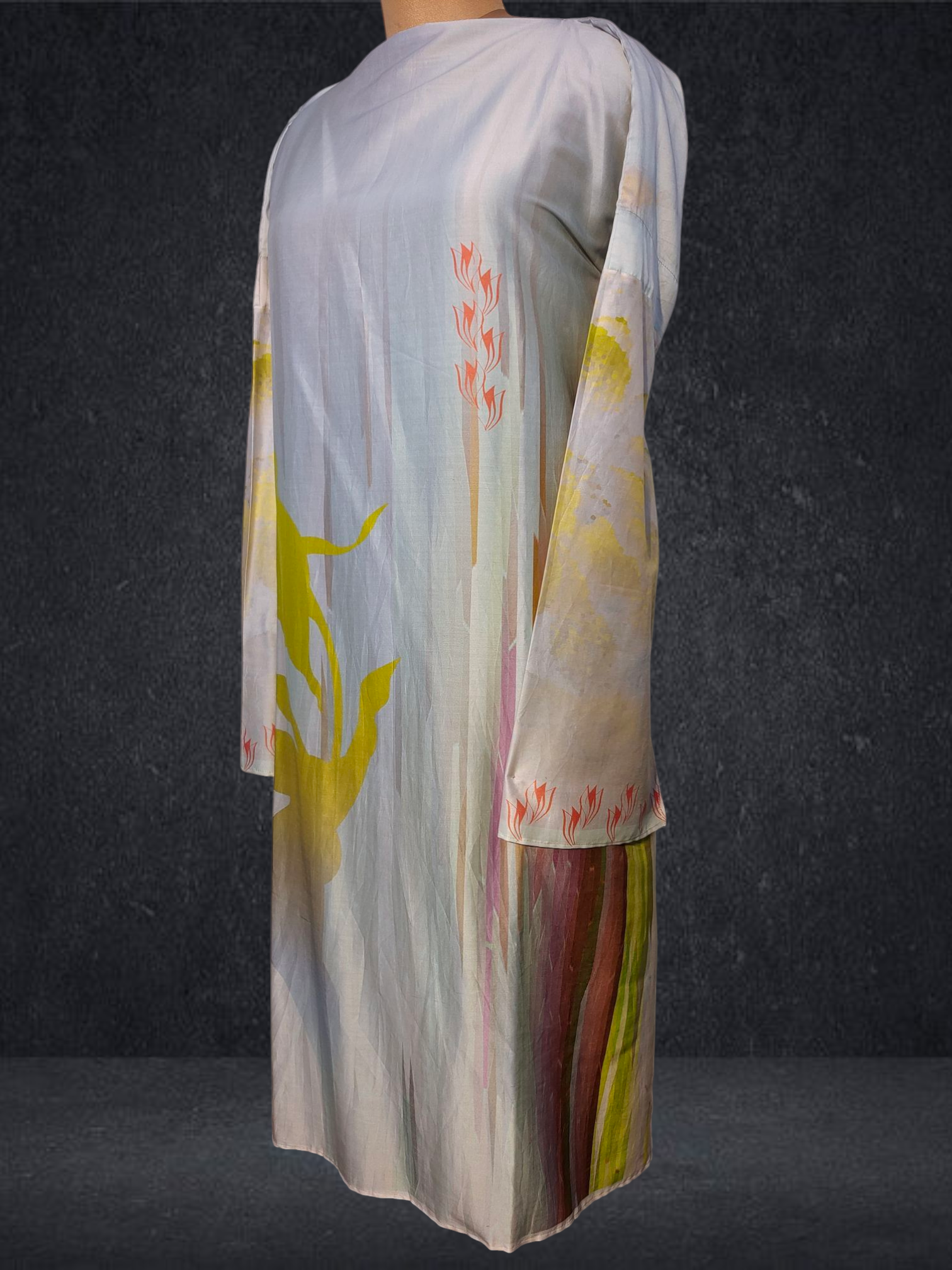 Semi Stitched Cotton Suitset VISHAL KAPUR