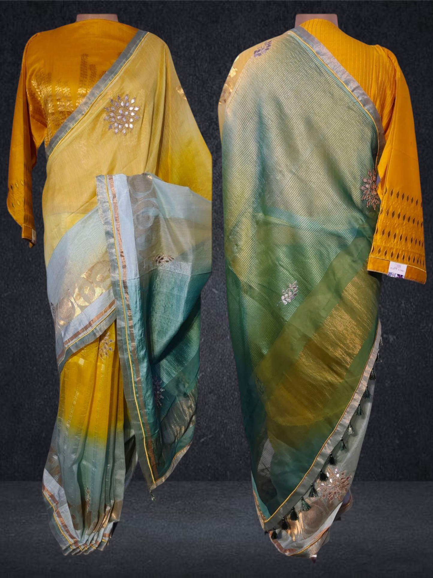 Formal Silk Chanderi Saree VISHAL KAPUR STUDIO