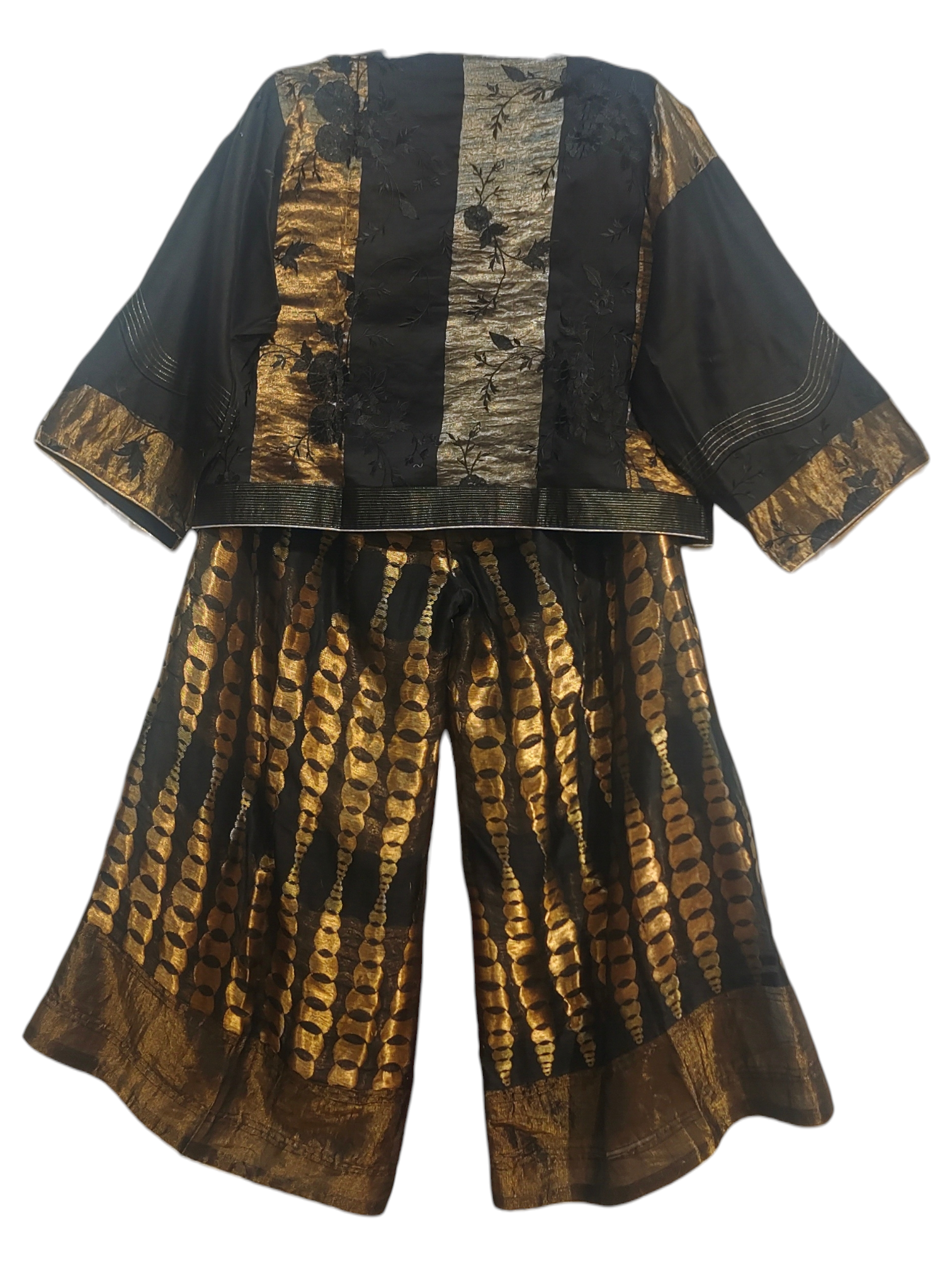 Indowestern chanderi formal flared plazzo pant VISHAL KAPUR STUDIO