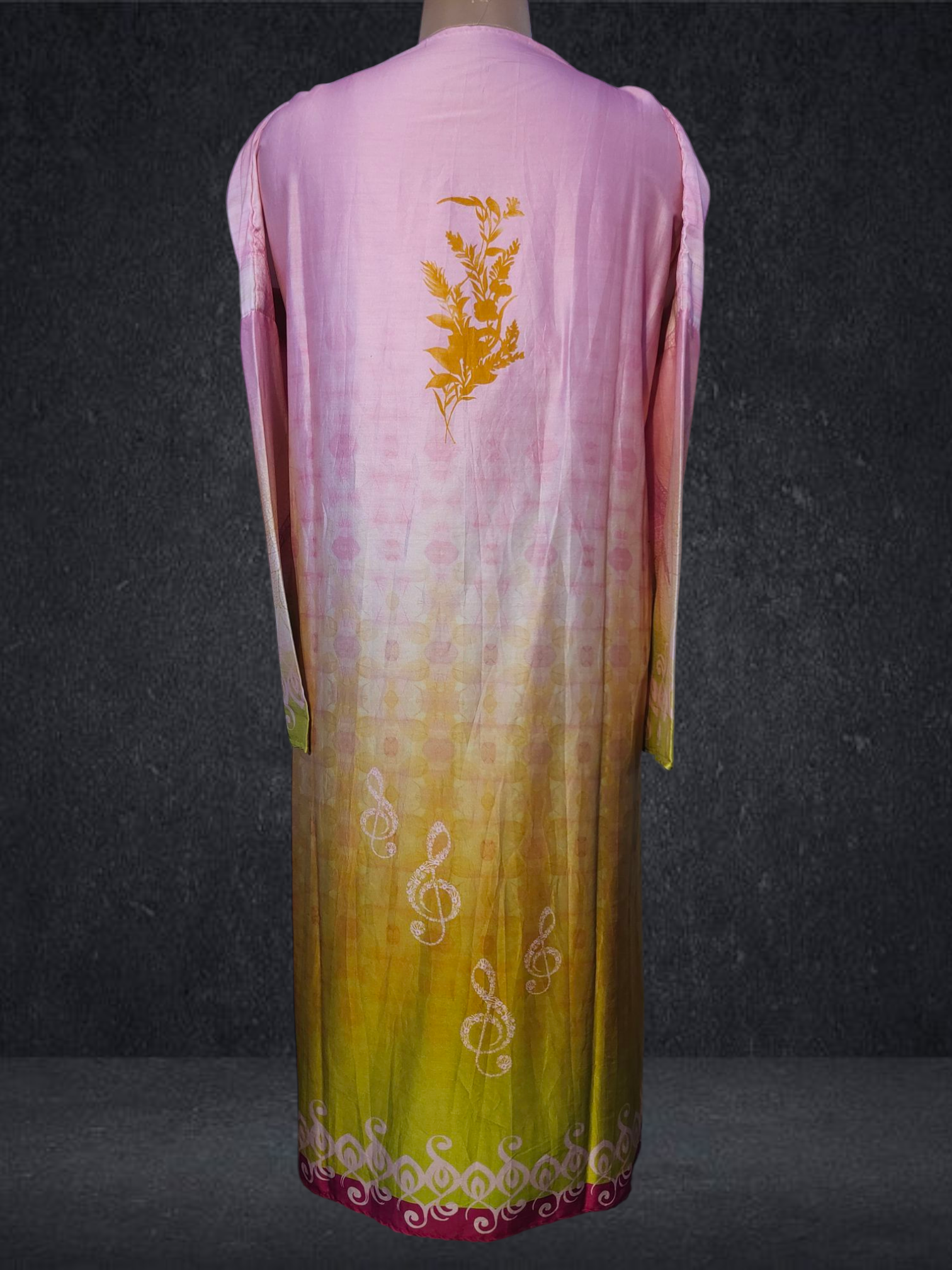 Semi Stitched Chanderi Casual Suitset VISHAL KAPUR