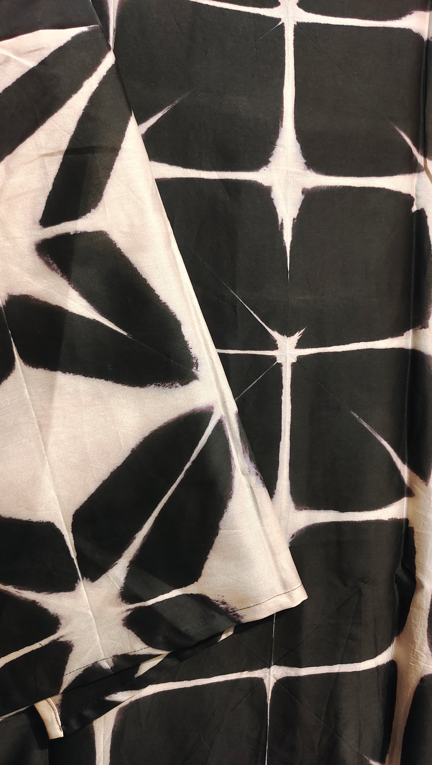 Semi Stitched Casual shibori Kurta