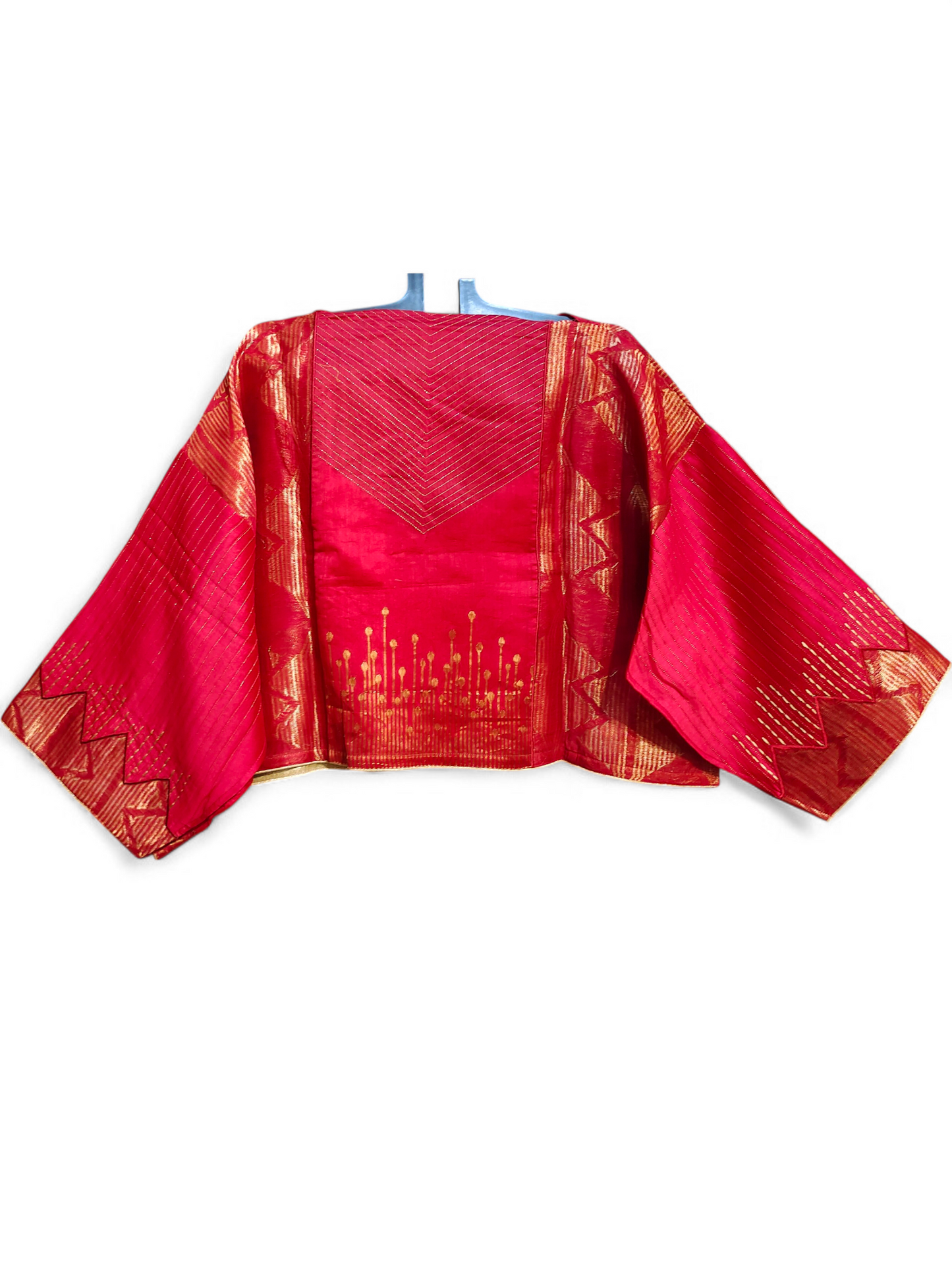 Formal Chanderi With Multicolour Brocade Saree
