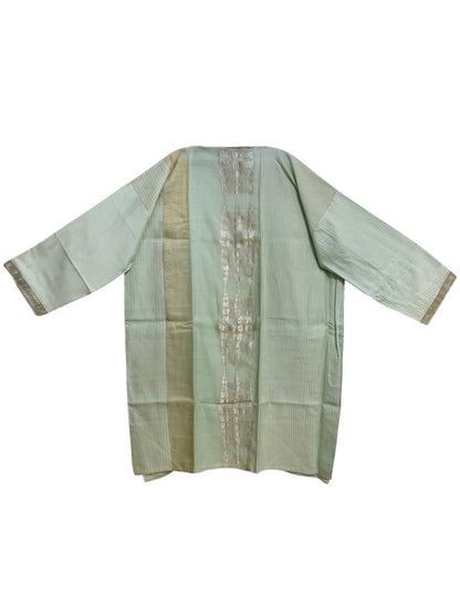Semi Stitched Chanderi  Formal kurta