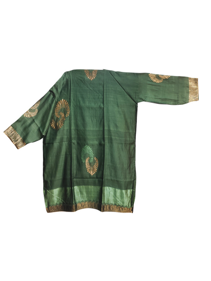 Semi Stitched Formal chanderi Suitset