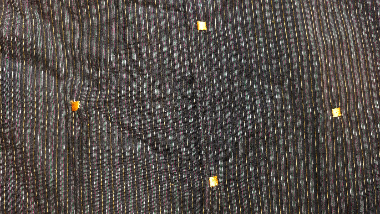 Cotton Casual Block Printed Saree