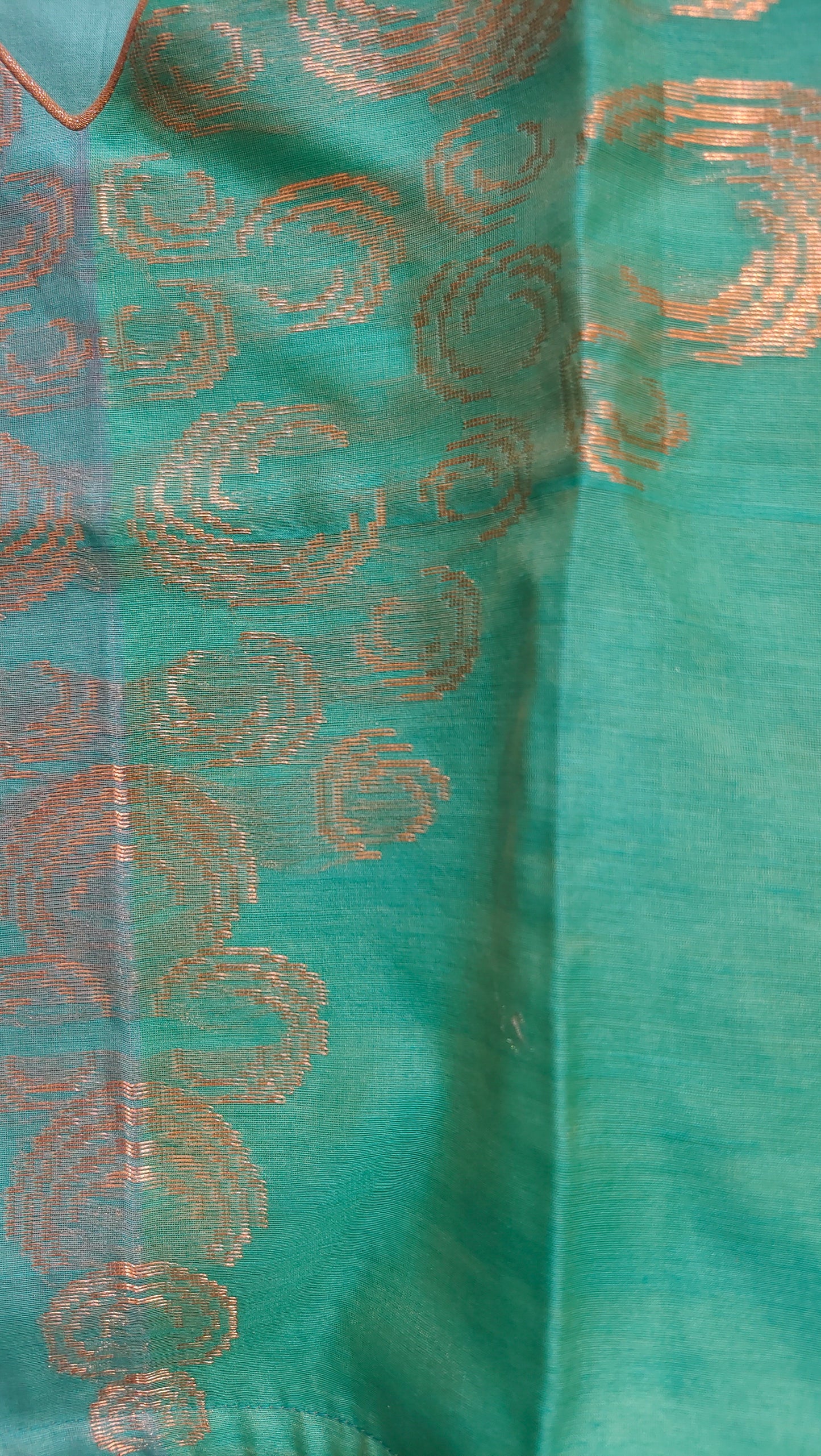 Formal Silk Paisley Zardozi saree