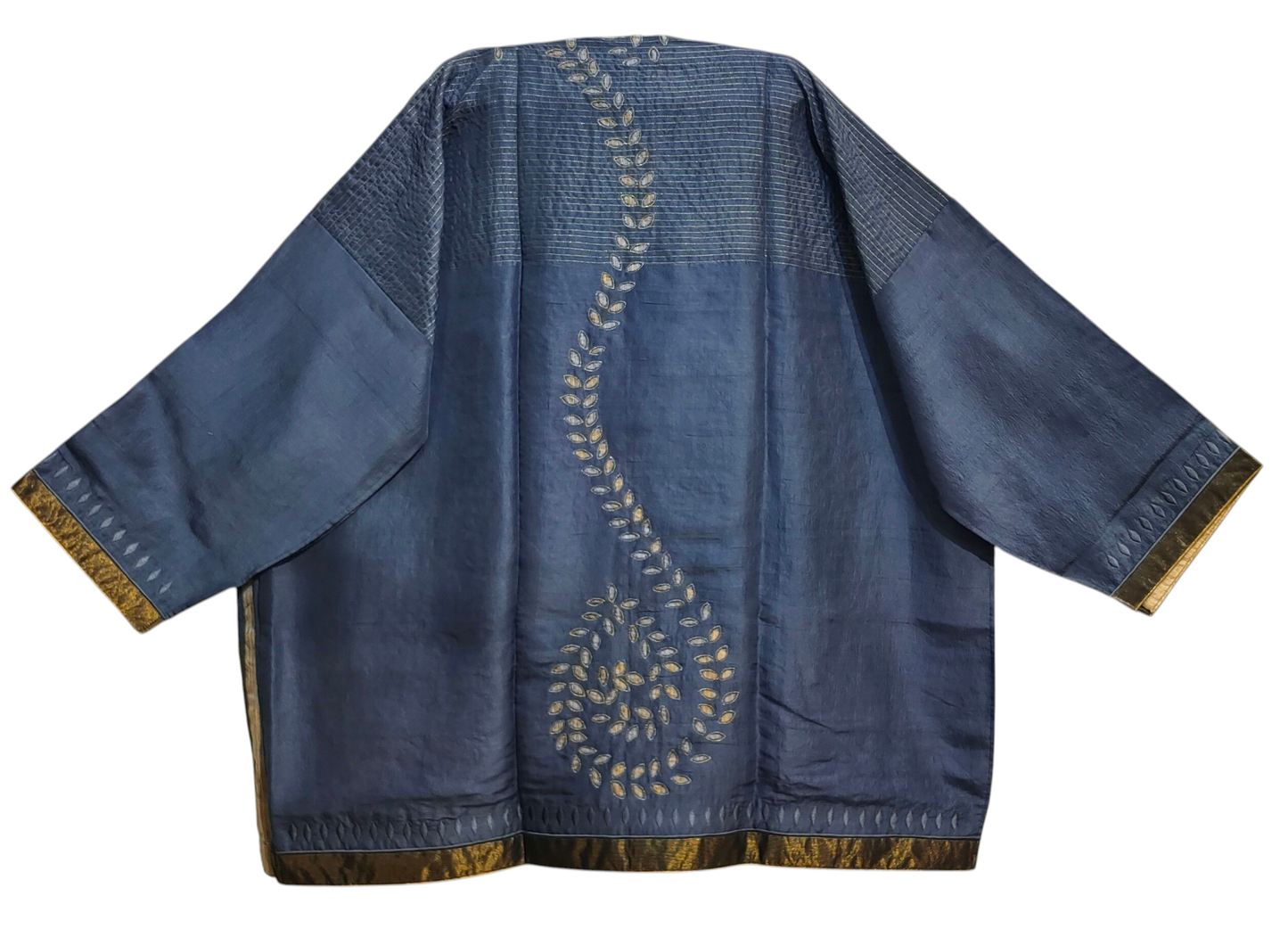 Formal chanderi Embroidered Indowestern set