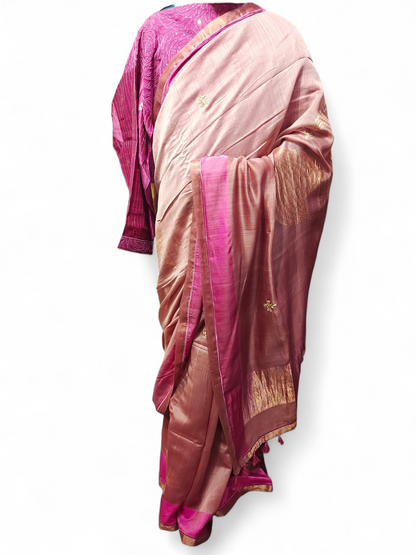 Formal Chanderi Zari Woven Saree