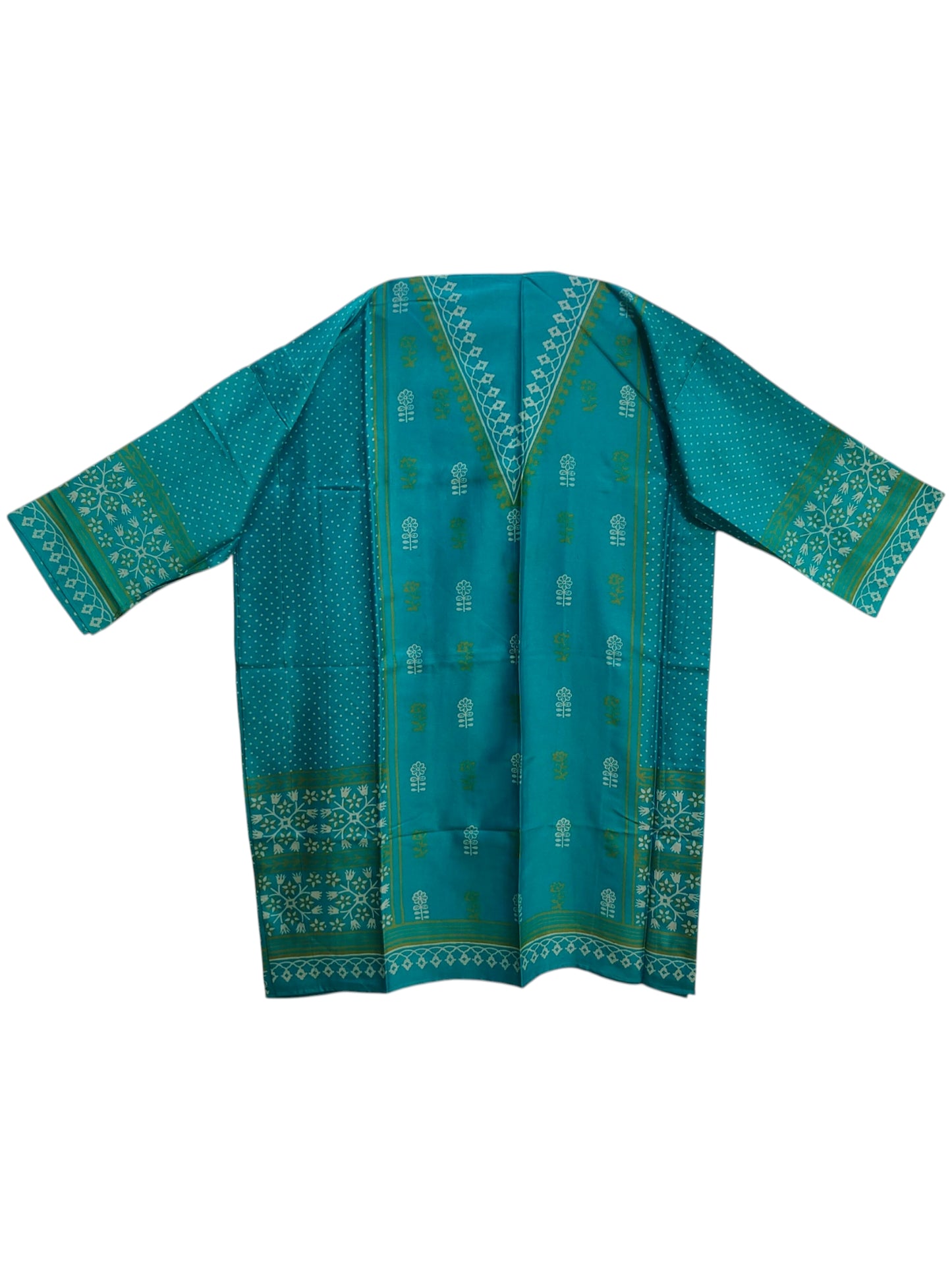 Semi Stitched Chanderi Casual kurta