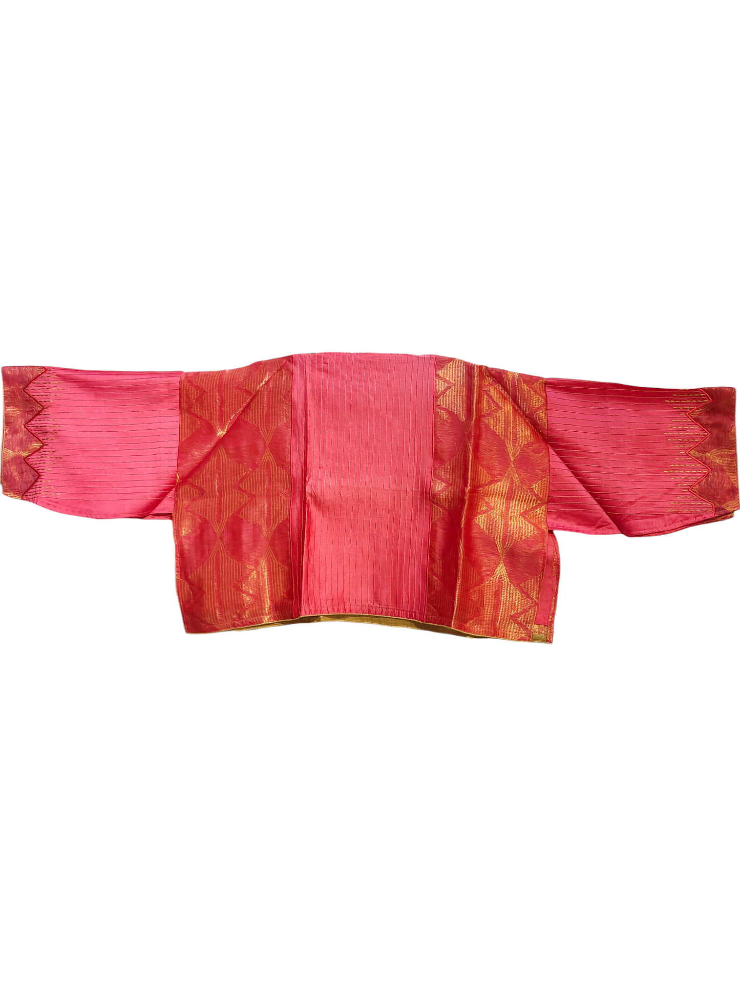 Formal Chanderi Zari Woven With Gota Saree
