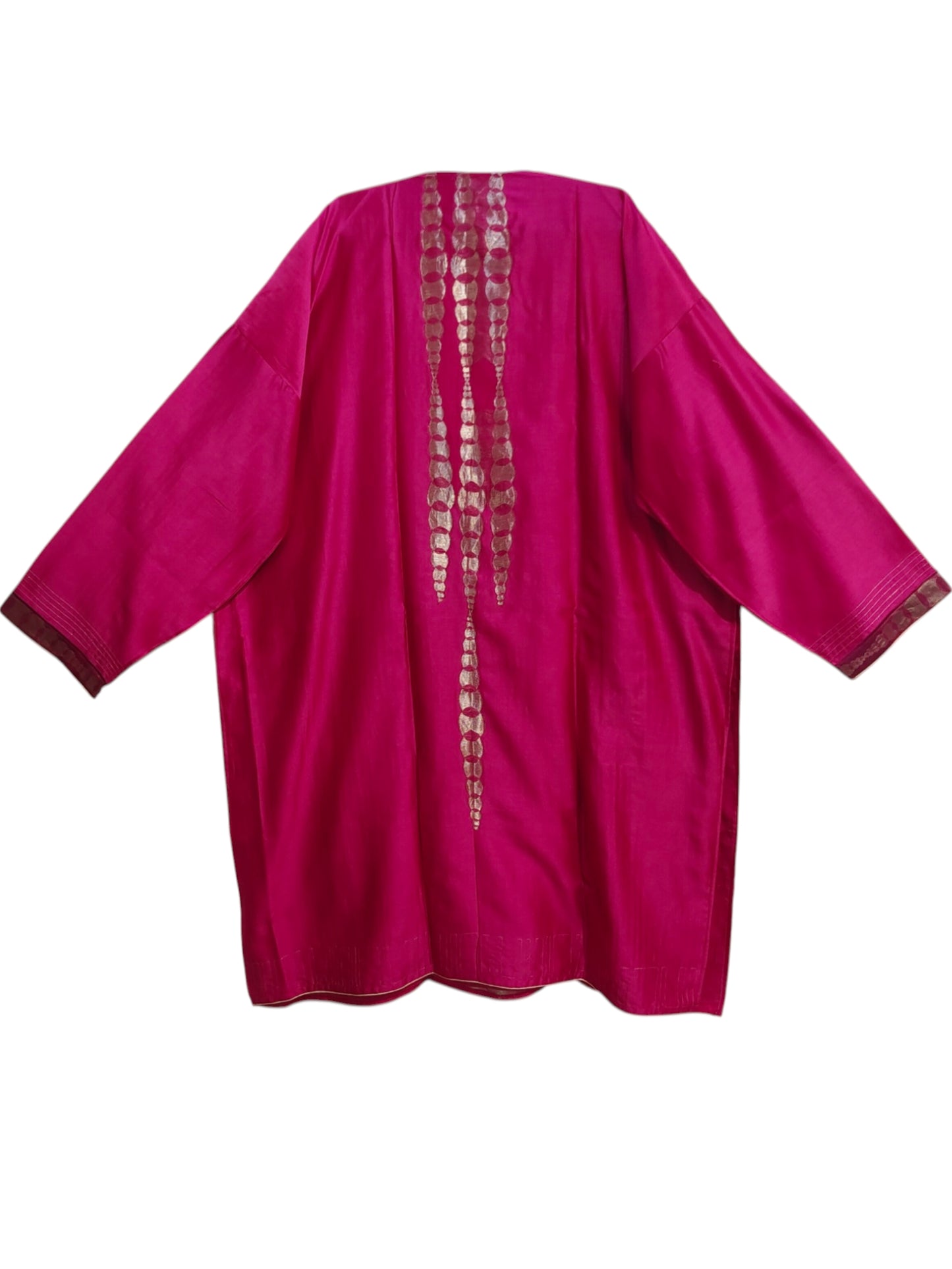 Semi Stitched Formal Chanderi Kurta