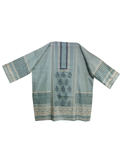 Semi Stitched Chanderi Casual suitset