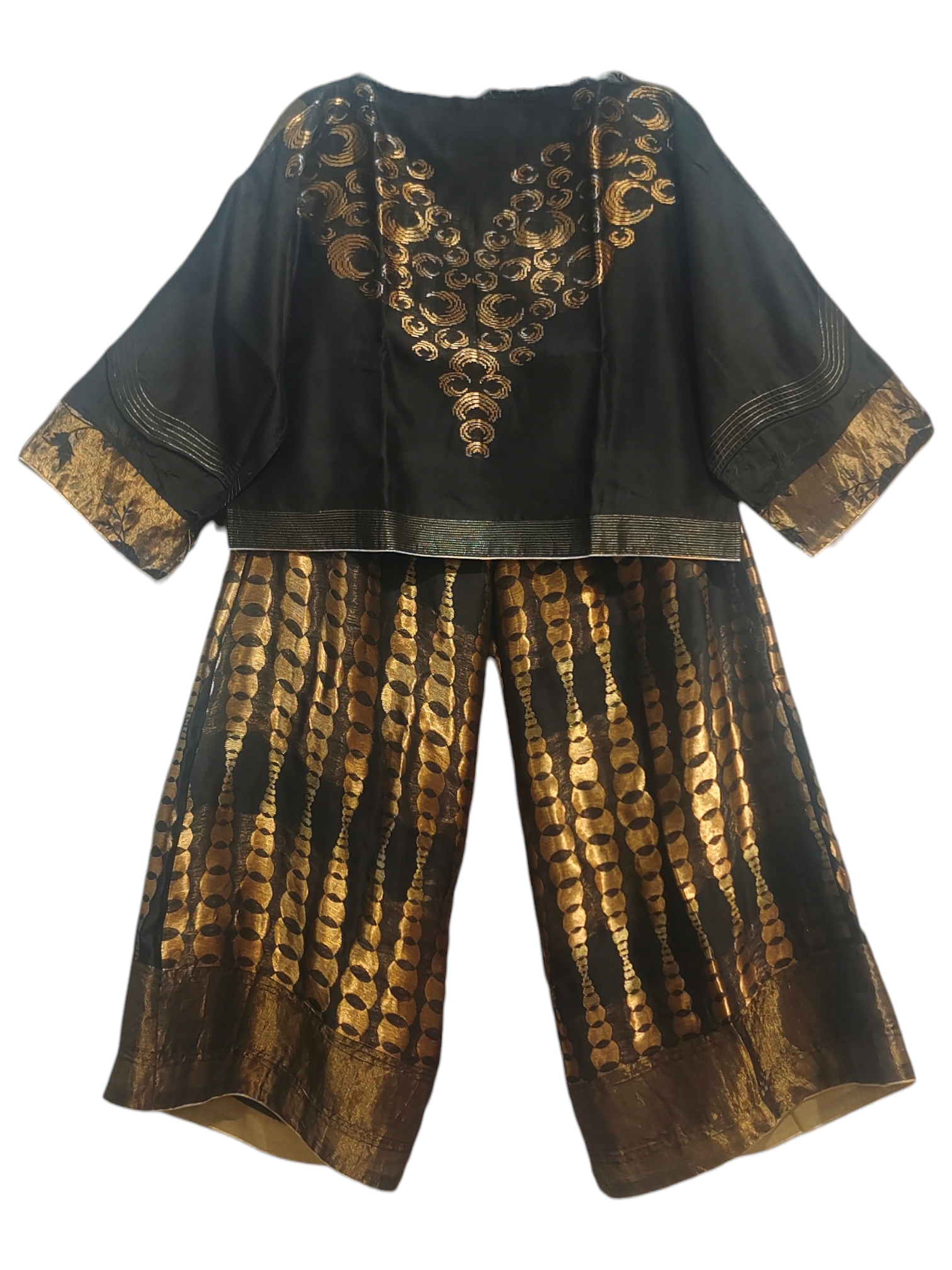 Indowestern chanderi formal flared plazzo pant VISHAL KAPUR STUDIO
