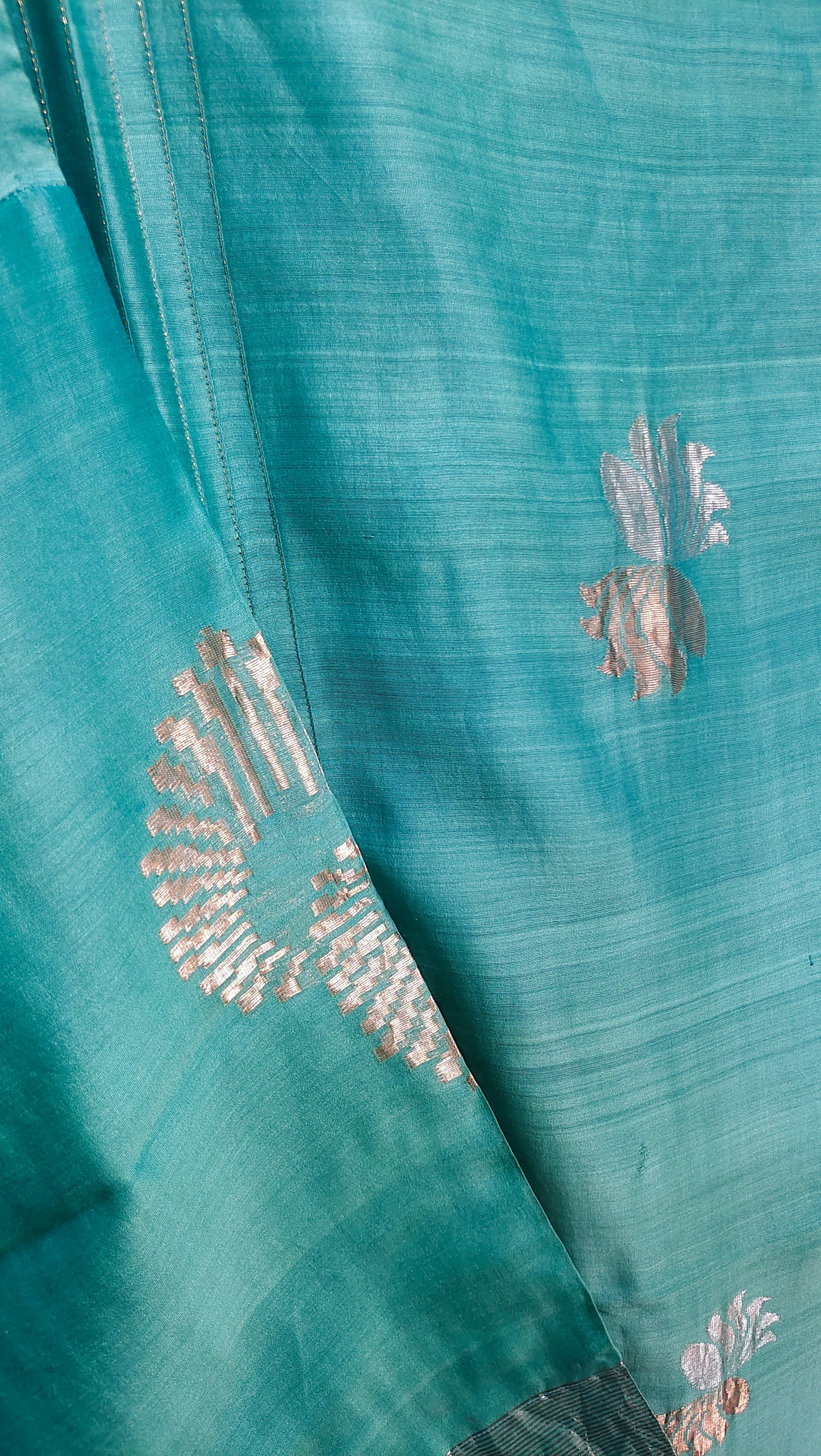 Semi Stitched Formal Chanderi Suitset