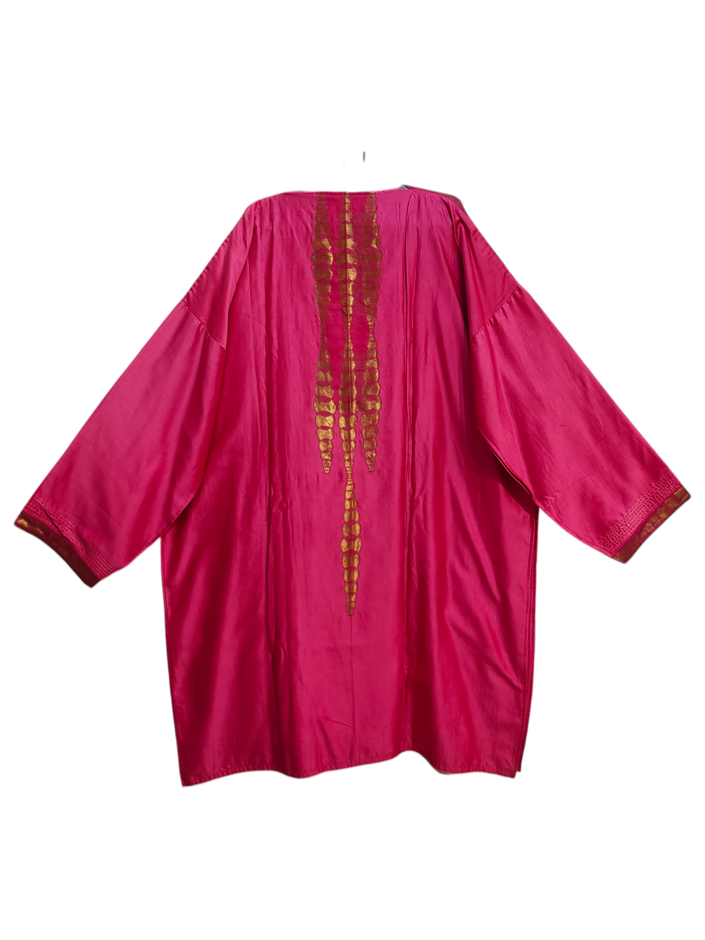 Semi Stitched Casual Chanderi Suitset