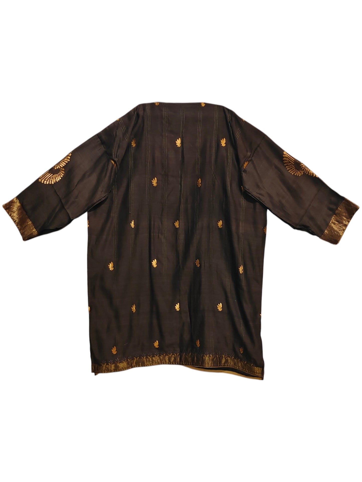 Semi Stitched Chanderi Formal kurta