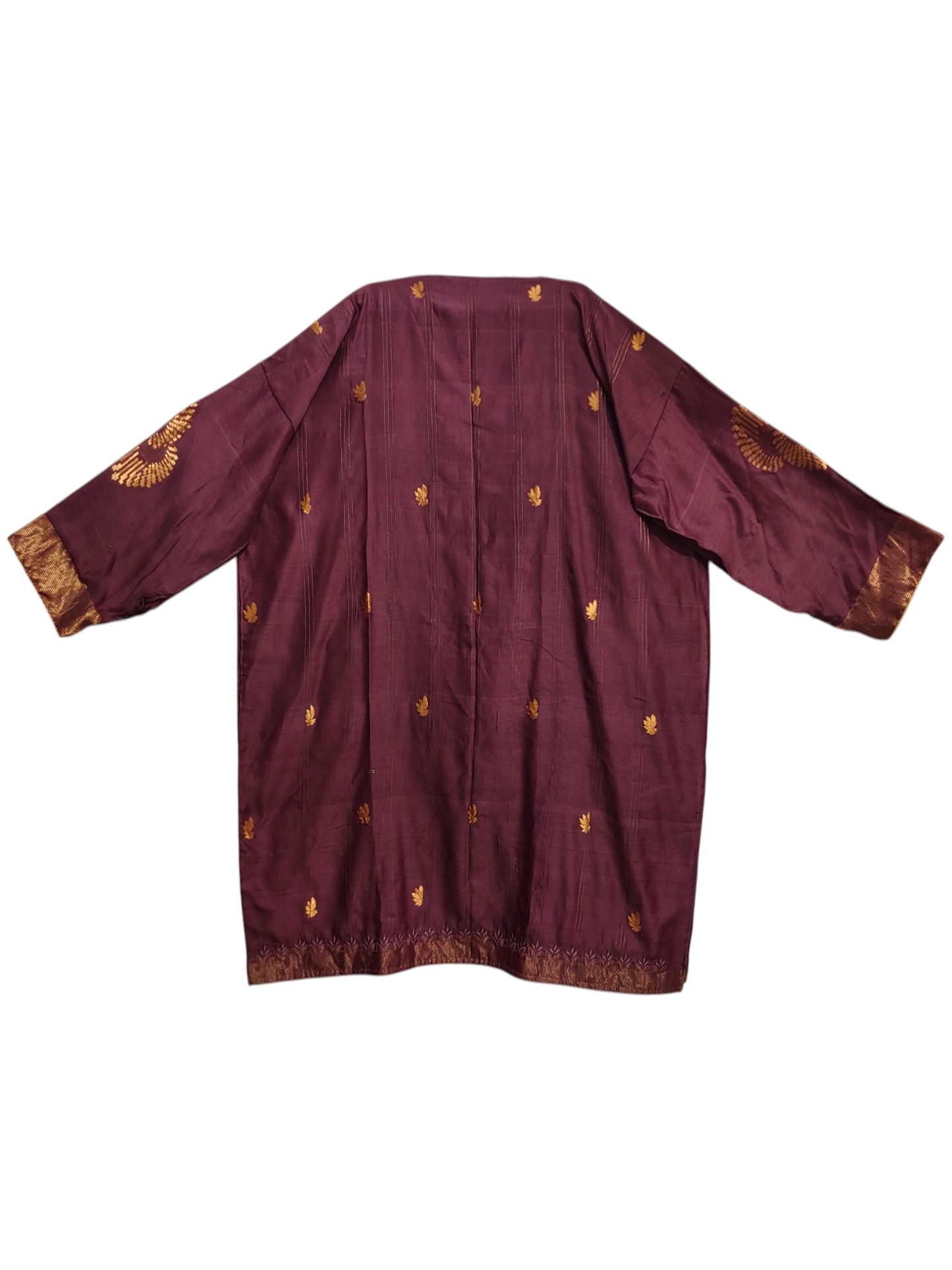 Semi Stitched Chanderi Formal kurta
