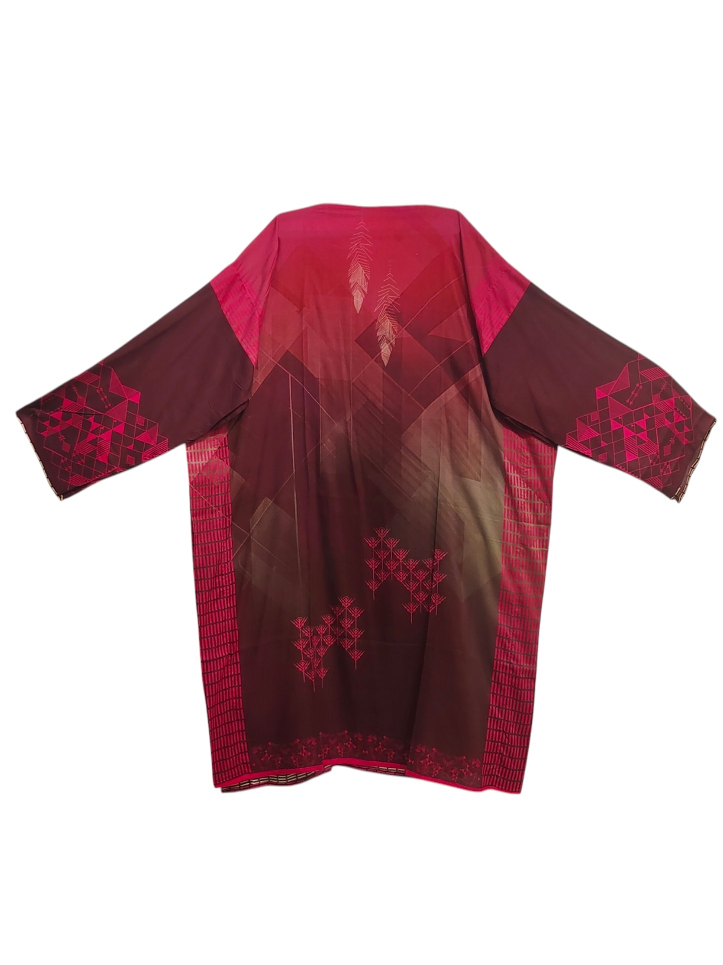 Semi Stitched Chanderi Casual Suitset