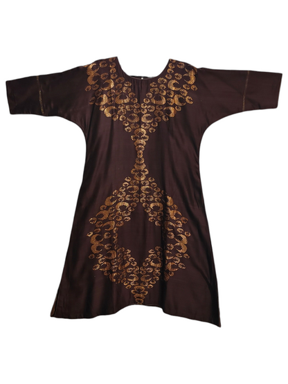 Indowestern chanderi formal dress- Ready size 42