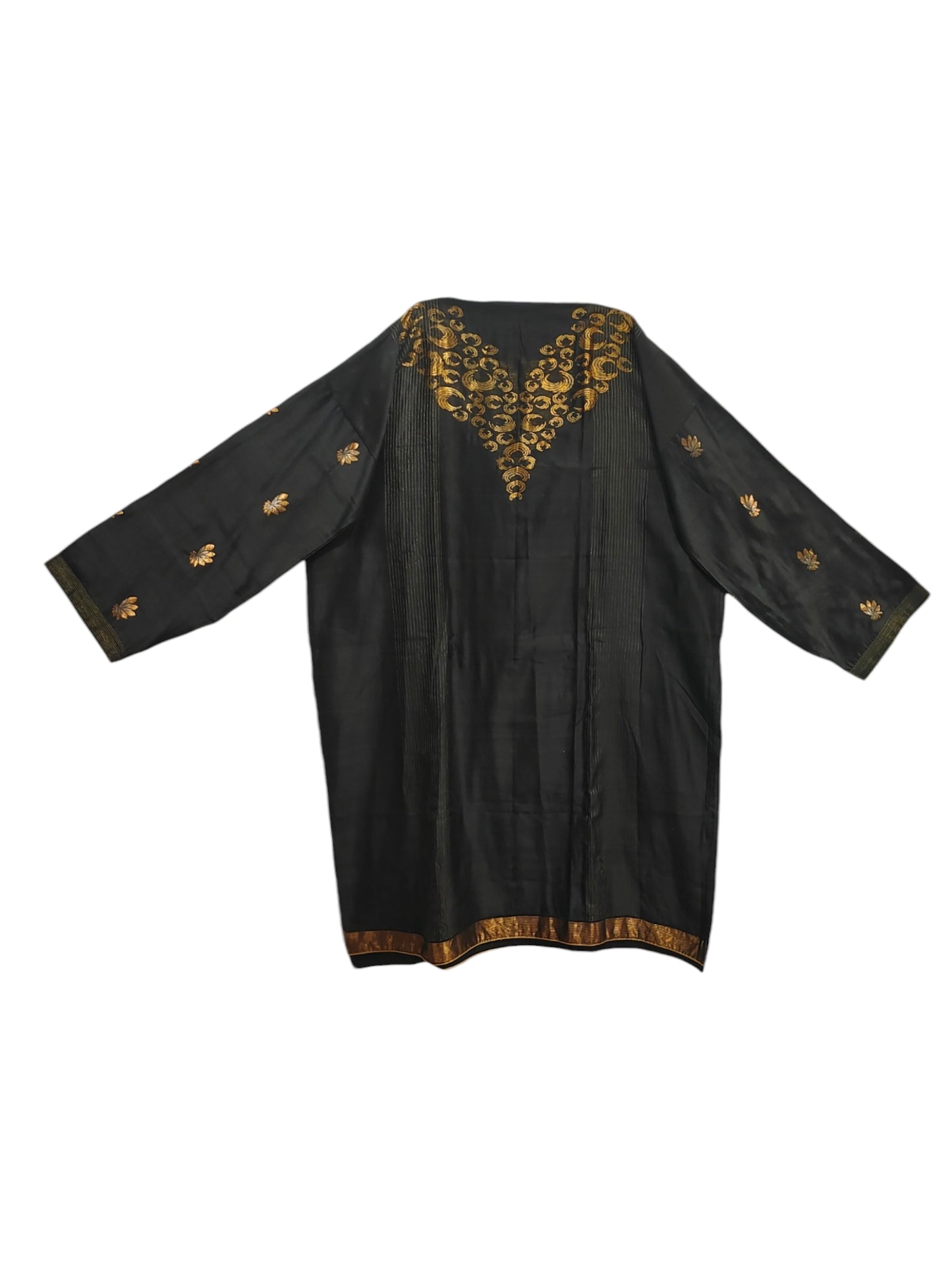 Semi Stitched Chanderi Formal Suitset