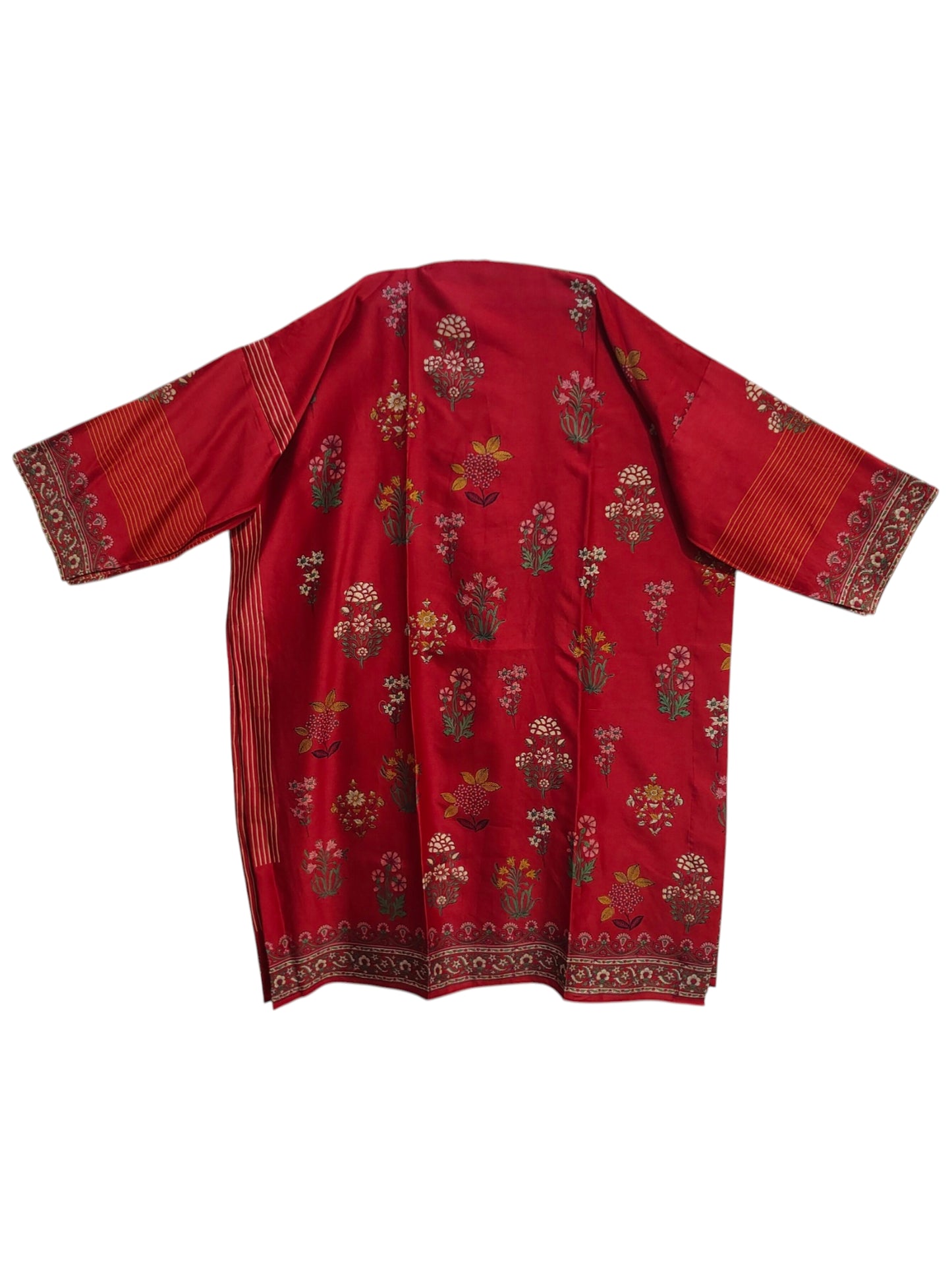 Semi Stitched Chanderi Casual suitset