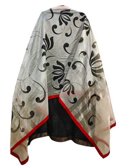 Semi Stitched Formal Chanderi Suitset