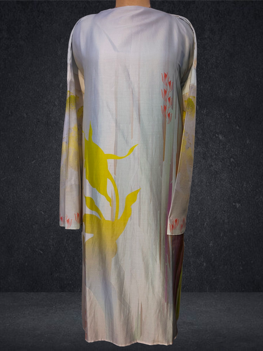 Semi Stitched Cotton Suitset VISHAL KAPUR