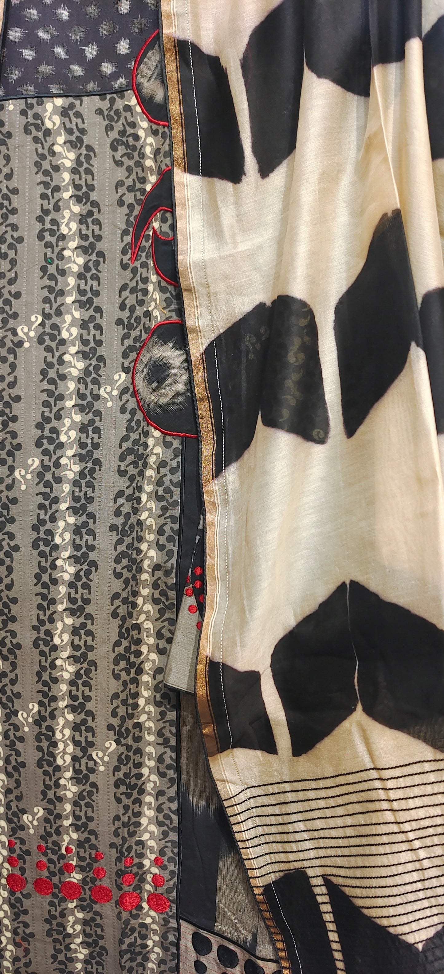 Semi Stitched Cotton Suitset